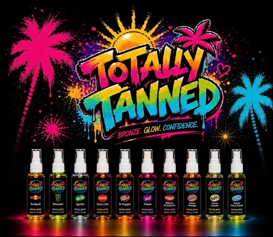 Tanning mouth sprays