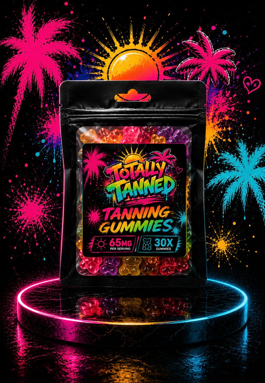 Totally tanned tanning gummies