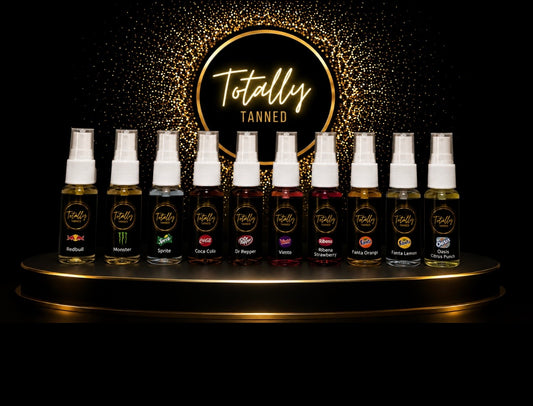 Tanning mouth sprays